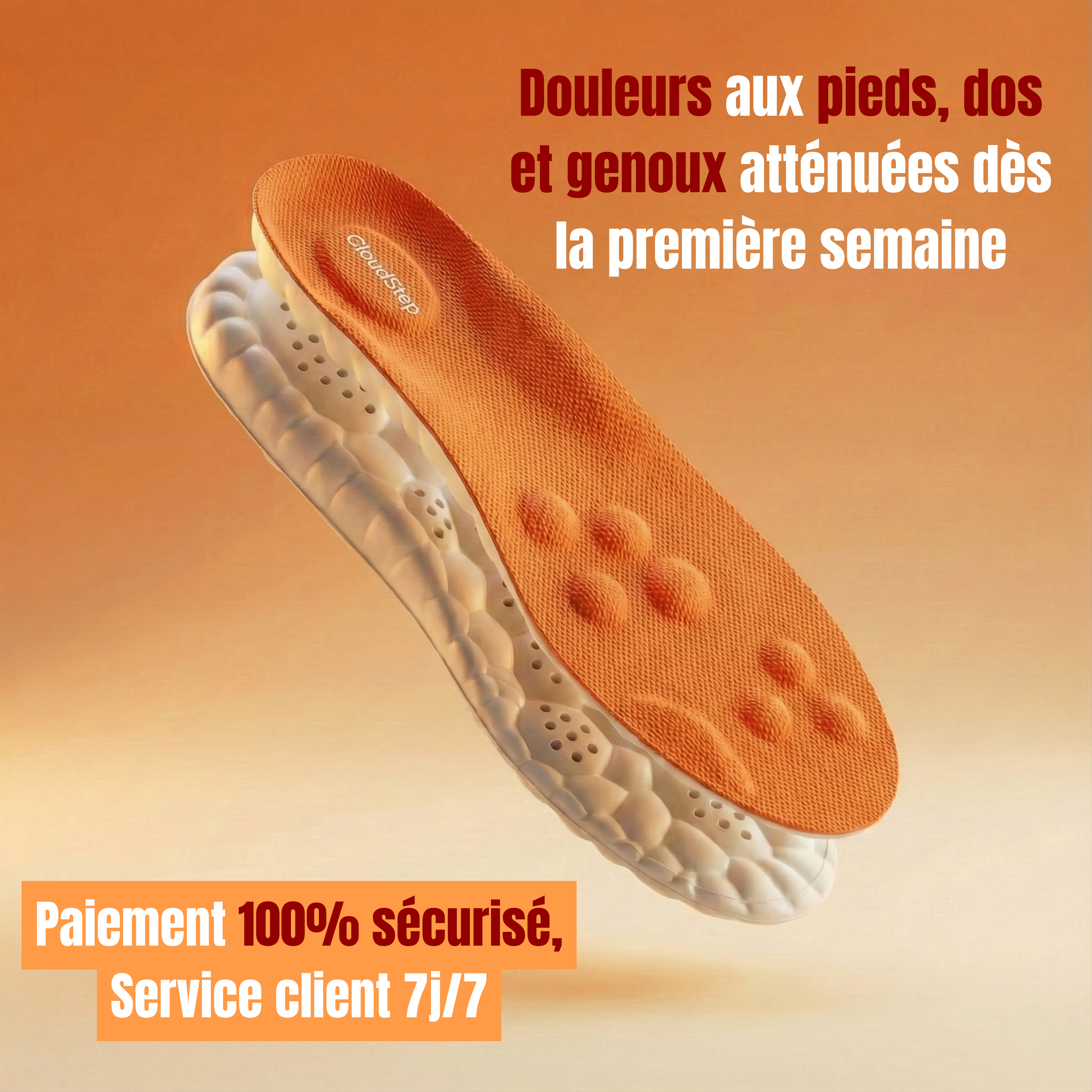 Semelles 4D massantes